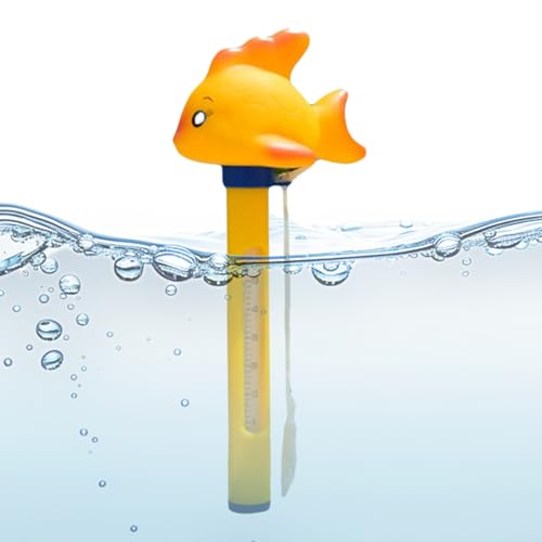 Schwimmender Pooltemperaturmesser Floating Pool Thermometer Pool Temperaturmesser Mit Schnur Temperaturmesser Mit Leichter Ablesbarkeit Für Für Swimmingpool, Hot Tubs, Fischteiche Spa von Yplkm