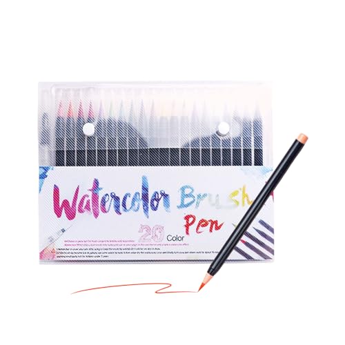 Yplkm Aquarell Pinselstifte | Aquarell Pinselstifte Marker,Mal Zeichen Marker Set für Kreativ Basteln Kunst Unterricht Haus Schule Projekte Tagebuch Kinder Erwachsene Yplkm Aquarell Pinselstifte | Aquarell Pinselstifte Marker,Mal Zeichen Marker Set für Kreativ Basteln Kunst Unterricht Haus Schule Projekte Tagebuch Kinder Erwachsene von Yplkm