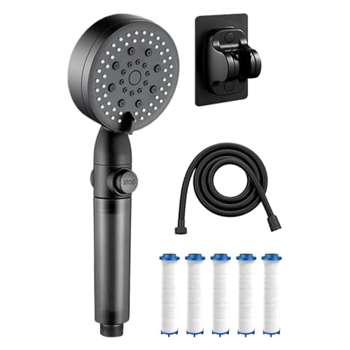 Yplkm Duschkopf Mit Handbrause,Duschköpfe Mit Hohem Wasserdruck | Badezimmer Dusche Für Camping Und von Yplkm