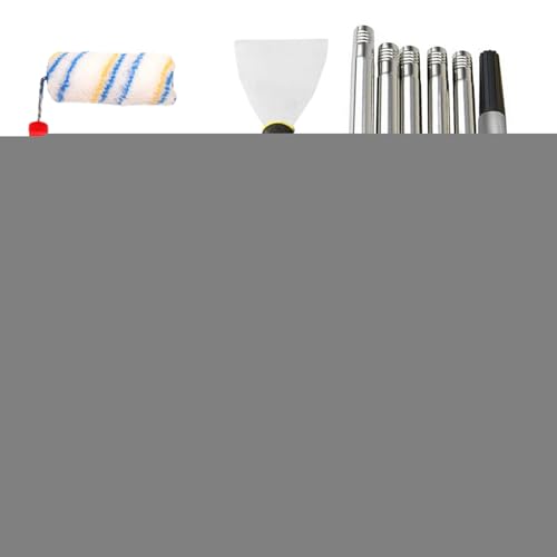 Yplkm Farbroller Set - Maler Set Mit Verstellbarem Verlängerungsstab Und Pinsel | Renovierungswerkzeug Für Hausprojekte An Decken Türen Wänden Zäunen Yplkm Farbroller Set - Maler Set Mit Verstellbarem Verlängerungsstab Und Pinsel | Renovierungswerkzeug Für Hausprojekte An Decken Türen Wänden Zäunen von Yplkm