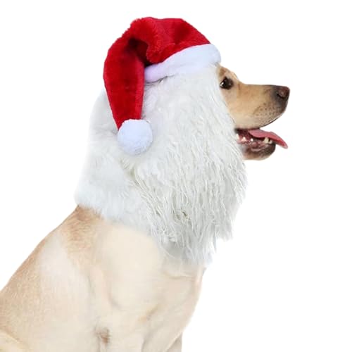 Yplkm Hund Weihnachtshut - Lustig Süßer Niklashut | Festliches Haustier Outfit Für Kinder Familie Freunde Weihnachtsfeier Wintertage Yplkm Hund Weihnachtshut - Lustig Süßer Niklashut | Festliches Haustier Outfit Für Kinder Familie Freunde Weihnachtsfeier Wintertage von Yplkm