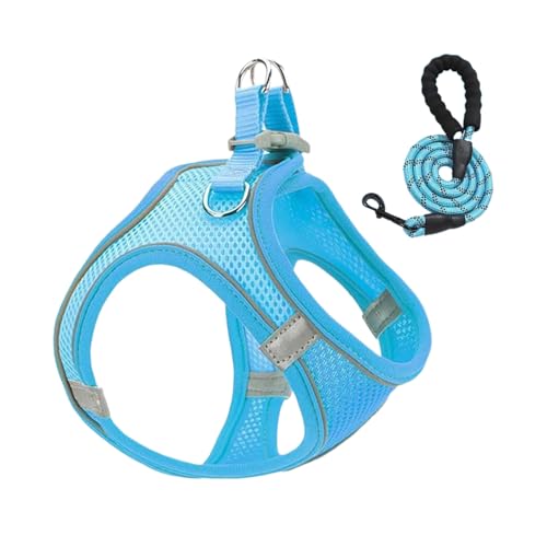 Yplkm Hundegeschirr Und Leinen Set,Reflektierendes Würgefreies Sicherheitsgeschirr | Atmungsaktives Ausbruchsicheres Geschirr Für Hunde Katzen Wandern Camping Ausflüge Training Yplkm Hundegeschirr Und Leinen Set,Reflektierendes Würgefreies Sicherheitsgeschirr | Atmungsaktives Ausbruchsicheres Geschirr Für Hunde Katzen Wandern Camping Ausflüge Training von Yplkm