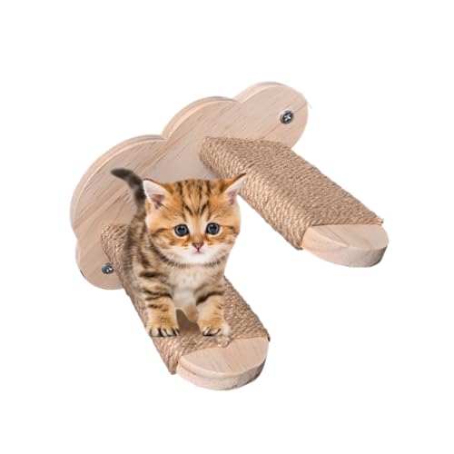 Yplkm Katzen Wandstufe,Holzleiter Kletterstufen | Gut Befestigte Möbelstufen Kätzchen Etagen Liegeflächen Für Wohnung Haus Innenbereich Yplkm Katzen Wandstufe,Holzleiter Kletterstufen | Gut Befestigte Möbelstufen Kätzchen Etagen Liegeflächen Für Wohnung Haus Innenbereich von Yplkm