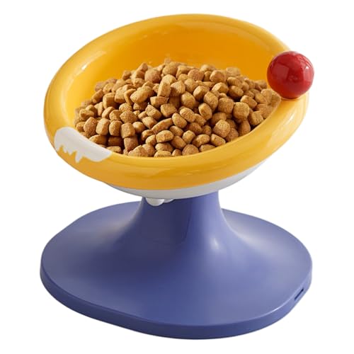 Yplkm Katzenfutternapf,60 Grad Geneigte Höhenverstellbare Niedliche Fütterungsschüssel - Erhöhte Katzenfutterschale | Für Kleine Rassen Kätzchen Zuhause Fütterung Yplkm Katzenfutternapf,60 Grad Geneigte Höhenverstellbare Niedliche Fütterungsschüssel - Erhöhte Katzenfutterschale | Für Kleine Rassen Kätzchen Zuhause Fütterung von Yplkm