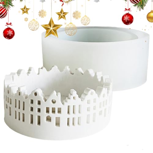 Yplkm Kerzenständer Silikonform | Haus Silikonform,Antihaft Bastelwerkzeug zur Herstellung von Tischdekoration - Haus Seife Handwerk Küche Zuhause Yplkm Kerzenständer Silikonform | Haus Silikonform,Antihaft Bastelwerkzeug zur Herstellung von Tischdekoration - Haus Seife Handwerk Küche Zuhause von Yplkm