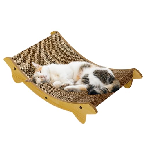 Yplkm Kratzbrett für Katzen | Katzenkratzmatte mit Schlaffunktion - Haustierzubehör Möbelschutz Für Sofa Teppich Kratzspiel Gegen Langeweile Im Haus Yplkm Kratzbrett für Katzen | Katzenkratzmatte mit Schlaffunktion - Haustierzubehör Möbelschutz Für Sofa Teppich Kratzspiel Gegen Langeweile Im Haus von Yplkm