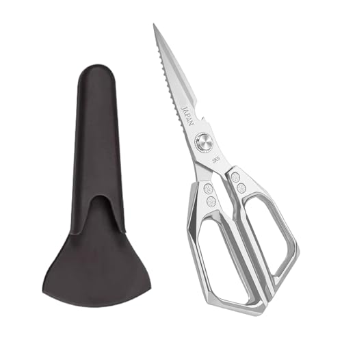 Yplkm Küchenschere - Ergonomische Allzweck-Küchenschere - Rutschfester Schneider Tragbares Kochen Werkzeug Für Haushalt Restaurant Garten Köche Yplkm Küchenschere - Ergonomische Allzweck-Küchenschere - Rutschfester Schneider Tragbares Kochen Werkzeug Für Haushalt Restaurant Garten Köche von Yplkm