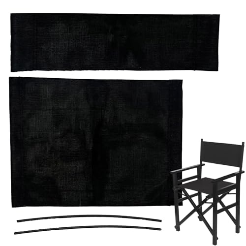 Yplkm Stühle Sitzbezug Ersatz | Satz Sitzbezüge | Klappstühle Ersatzbezug Für Garten Campingstrand Park Terrasse von Yplkm