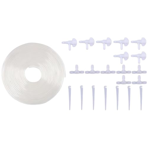 Yplkm Tropfer | 7 Stücke Automatische Tropfbewässerung Bewässerungssystem,Für Kübelpflanzen Rasen Garten Gewächshaus Bäume Hochbeet Außenbereich von Yplkm