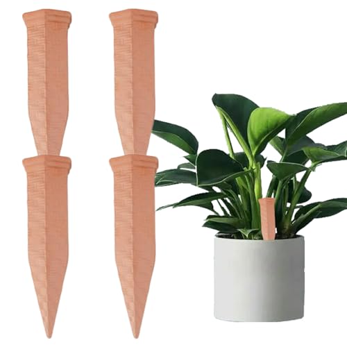 Yplkm Wasserspitzen | Ton Selbstbewässerungsspitzen 4er Set | Automatischer Ton-Wasserer Für Garten Blumen Outdoor Indoor Urlaub Yplkm Wasserspitzen | Ton Selbstbewässerungsspitzen 4er Set | Automatischer Ton-Wasserer Für Garten Blumen Outdoor Indoor Urlaub von Yplkm