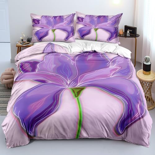 Ypthriline Bettwäsche 135x200 Drucken Bettbezug 3D Romantisch Bettbezug Mikrofaser 3teilig - 1 Warmes Weiche Bettwäsche 135x200 cm + 2 mit Reißverschluss Kissenbezüge 80x80 cm Ypthriline Bettwäsche 135x200 Drucken Bettbezug 3D Romantisch Bettbezug Mikrofaser 3teilig - 1 Warmes Weiche Bettwäsche 135x200 cm + 2 mit Reißverschluss Kissenbezüge 80x80 cm von Ypthriline