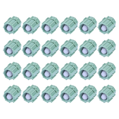 24 Stück verstellbare Pilz-Sprinklerköpfe - 360° Tropfbewässerungsstrahler für Garten, Rasen, Blumenbeete, Gewächshaus - Passend für 1/2 Zoll Schläuche, Strauchkopf-Pilz-Bubbler 24 Stück verstellbare Pilz-Sprinklerköpfe - 360° Tropfbewässerungsstrahler für Garten, Rasen, Blumenbeete, Gewächshaus - Passend für 1/2 Zoll Schläuche, Strauchkopf-Pilz-Bubbler von Ypzxola