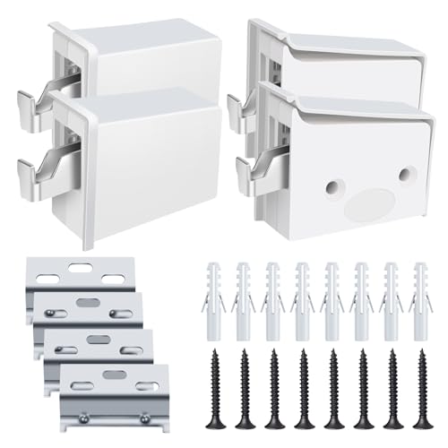 Yqhugbc 4 Stück Schrankaufhänger, Hängeschrank Halterung, Verstellbar Aufhänger Hängeschrank, Maximale Tragfähigkeit 130 kg, für Küchen, Bad- und Wohnzimmerschränke Yqhugbc 4 Stück Schrankaufhänger, Hängeschrank Halterung, Verstellbar Aufhänger Hängeschrank, Maximale Tragfähigkeit 130 kg, für Küchen, Bad- und Wohnzimmerschränke von Yqhugbc