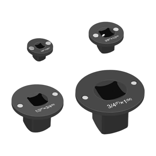YsXoWiui 4 Teiliger Low Profile Impact Socket Adapter für DIY Projekte Schlagschrauber YsXoWiui 4 Teiliger Low Profile Impact Socket Adapter für DIY Projekte Schlagschrauber von YsXoWiui