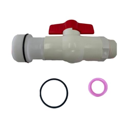 YsXoWiui Rohr PVC Schmetterlingsventilanschluss 42 Mm für Bewässerungsrohr Fitting System von YsXoWiui