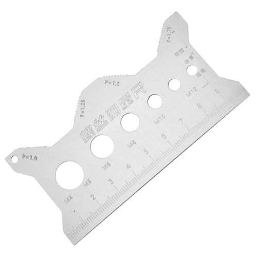 YsXoWiui Schraube Gauge Schraube Sizing Tool Thread Checker Standard Metric Tragbare Hohe YsXoWiui Schraube Gauge Schraube Sizing Tool Thread Checker Standard Metric Tragbare Hohe von YsXoWiui