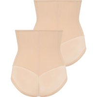 YSABEL MORA High-Waist-Panty 2er Pack, hoch geschnitten, elastisch, starker Shape-Effekt, Tüll YSABEL MORA High-Waist-Panty 2er Pack, hoch geschnitten, elastisch, starker Shape-Effekt, Tüll von Ysabel Mora