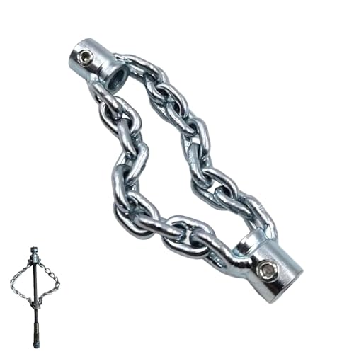 Flex-Saft-Entkalkungskette, Mehrzweck-PVC-Rohr-Wartungswerkzeug, Flex-Well-Abwasser-Entkalkungswerkzeug, Rohrleitungsentfernungswerkzeug, für 16-mm-Feder, ohne Feder Flex-Saft-Entkalkungskette, Mehrzweck-PVC-Rohr-Wartungswerkzeug, Flex-Well-Abwasser-Entkalkungswerkzeug, Rohrleitungsentfernungswerkzeug, für 16-mm-Feder, ohne Feder von Ysaca