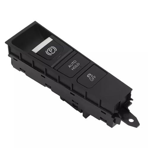 Center Console Handbremse Schalter Bedienung Einheit Kompatibel für PASSAT 36 3C B7 CC Ersetzt 3AB927137 3AD927137 Motor-Start-Stopp-Schalter,Handbremsautomatischer Halteknopf Ersatz von Ysimee