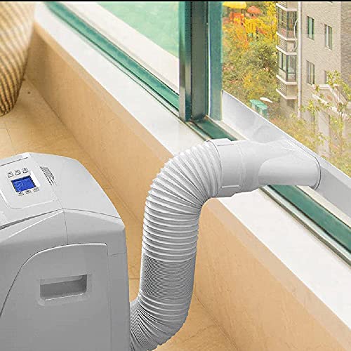 Ysimee Klima Abluftschlauch 1,5M /ø 130 mm, Universal abluftschlauch pvc flexibel für klimaanlagen wäschetrockner abzugshaube von Ysimee