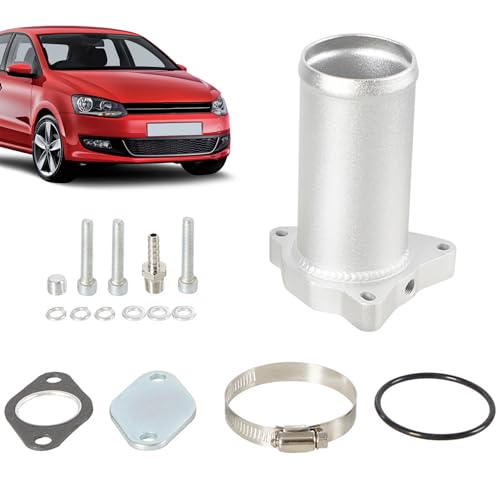 Kit EGR Ventil, Entfernungs-Set für 1.9 TDI 130/160 PS, egr Delete Kit 57mm Ventil Ersatzrohr Ersatz für AGR Löschsatz 1.9 TDI 130/160 CV Diesel von Ysislybin