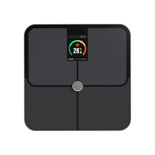 Körperfettwaage, Körperwaage mit Körperfett und Muskelmasse BMI Smart Körperanalysewaage Personenwaage mit Körperfettanalyse für 21 Messwerten 4-Elektroden-Präzisions-Digital-BMI-Waage Körperfettwaage, Körperwaage mit Körperfett und Muskelmasse BMI Smart Körperanalysewaage Personenwaage mit Körperfettanalyse für 21 Messwerten 4-Elektroden-Präzisions-Digital-BMI-Waage von Ysislybin