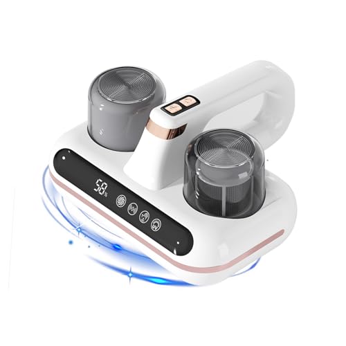 Milbensauger für Matratzen, 5-in-1 Milbenstaubsauger mit UV-Licht Matratzenreiniger mit LED-Anzeige 80000 RPM/Min Handstaubsauger mit HEPA Filter Antimilben-Staubsauger für Matratze Sofa Bett von Ysislybin