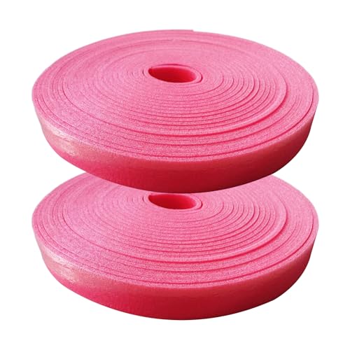 Randdämmstreifen, 2 Stück 25 m Randstreifen für Fußbodenheizung, 50 x 5 mm EPE Randdämmstreifen Selbstklebend, Randdämmung für Ausgleichsmasse für Professionelle Handwerker und DIY-Enthusiasten von Ysislybin