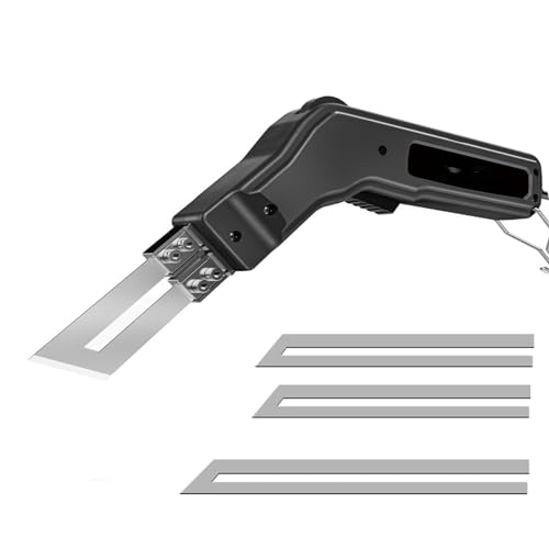 Styroporschneider, Styroporschneider Elektrische Heißmesser Schaumschneider mit 3 Klingen,Elektrisches Heißmesser-Styropor-Schneidwerkzeug-Set für Styropor, EPS, EPP, KT Board, EVA, PU von Ysislybin