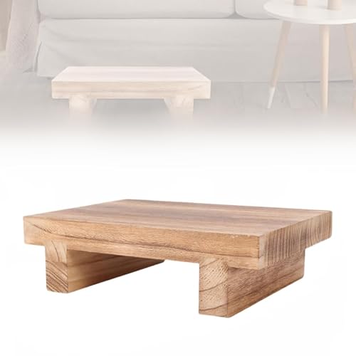 Tritthocker Holz, Multifunktionaler Paulownia-Fußhocker, Vintage Holzfußhocker, Tragbarer Bett-Tritthocker, Fußstütze aus Holz Unter Dem Schreibtisch für Den Innen und Außenbereich(25 x 18 x 7cm) Tritthocker Holz, Multifunktionaler Paulownia-Fußhocker, Vintage Holzfußhocker, Tragbarer Bett-Tritthocker, Fußstütze aus Holz Unter Dem Schreibtisch für Den Innen und Außenbereich(25 x 18 x 7cm) von Ysislybin