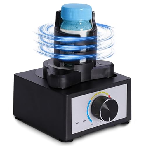 Vortex Mixer, Turbo Shaker, Flüssiger Vortex-Shaker, Mischer 300-2400 U/min Geeignet 10–100 ml, Farbstreuer für Hobby-Farb-Shaker, Nagellack, Labor, Acrylfarbe von Ysislybin