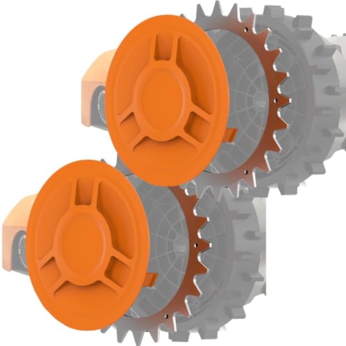 2er-Set Worx Mähroboter Radabdeckung mit Edelstahl Spikes für Worx S&M Modell Mähroboter Rutschfesten Spikes zur Traktionssteigerung Worx Mähroboter Zubehör 2er-Set Worx Mähroboter Radabdeckung mit Edelstahl Spikes für Worx S&M Modell Mähroboter Rutschfesten Spikes zur Traktionssteigerung Worx Mähroboter Zubehör von Ysislybin
