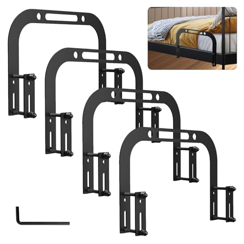 Ysislybin Matratzenrahmen, 4 StüCk/Satz Matratze Anti-Rutsch-Stopper Metall-Matratzenhalter Verstellbare Matratze Anti-Rutsch-Leitwand Geeignet FüR Metallbettrahmen Ysislybin Matratzenrahmen, 4 StüCk/Satz Matratze Anti-Rutsch-Stopper Metall-Matratzenhalter Verstellbare Matratze Anti-Rutsch-Leitwand Geeignet FüR Metallbettrahmen von Ysislybin