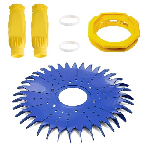 Ysislybin Poolreiniger Membran W69698 Rippendichtung Scheibe Schürze W70329 Fußpolster Poolreiniger Ersatzteile W70327 für Zodiac Poolsauger Ersatz von Ysislybin