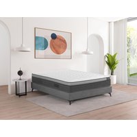 Matratze - 160 x 200 cm - Hybridmatratze - Taschenfederkern - 7 Zonen & Memory Schaum - Stärke 30 cm - ASGARD von YSMÉE von Vente-unique