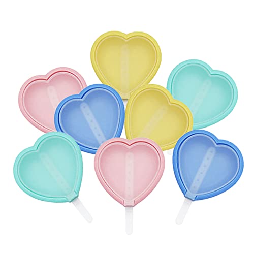 8 Pcs Eisformen Silikon, Popsicle Formen Set wiederverwendbar Eis am Stiel Formen Eiscreme Formen DIY Ideen Eis am Stiel BPA Frei, für selbstgemachte Eislutscher, Kuchen, Schokoriegel 8 Pcs Eisformen Silikon, Popsicle Formen Set wiederverwendbar Eis am Stiel Formen Eiscreme Formen DIY Ideen Eis am Stiel BPA Frei, für selbstgemachte Eislutscher, Kuchen, Schokoriegel von Yoaeyok