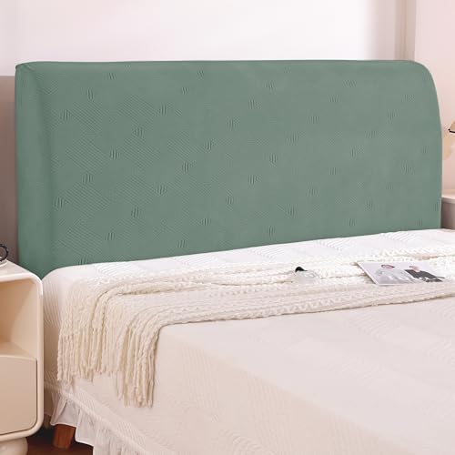 Ystyle Bettkopfteil Bezug, Weicher Staubdicht Headboard Cover, Abnehmbarer Strecken Kopfteil Bezug, Kratzfester Überzug Bett Betthusse Kopfteil Für Schlafzimmer (150cm, Hell Grün) von Ystyle
