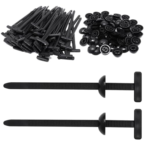YuGtcen 70 Stück Nylon Universal Kabelbinderschnalle, selbstsichernd, hohe Beanspruchung, Nylon-Kabelbinder, Schnalle, Kabelbinder für Autos, Auto-Reparaturen von YuGtcen