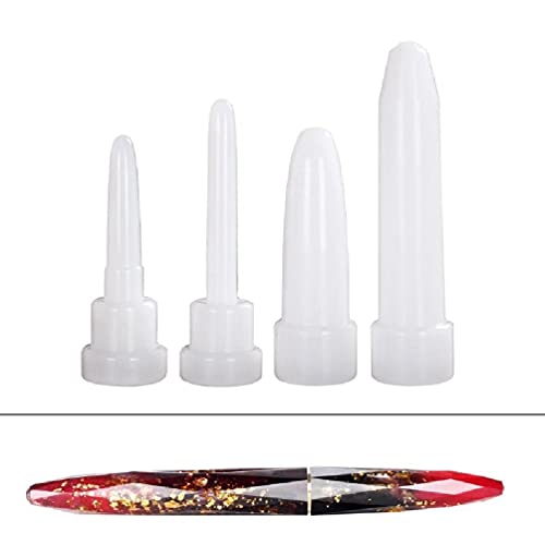 YUSHU 1 Set Füllfederhalter Epoxidharz Form Zylinder Stift Form DIY Handwerk Silikonform Harz Schmuckherstellung Epoxidformen Gießen DIY Handwerk von Yushu