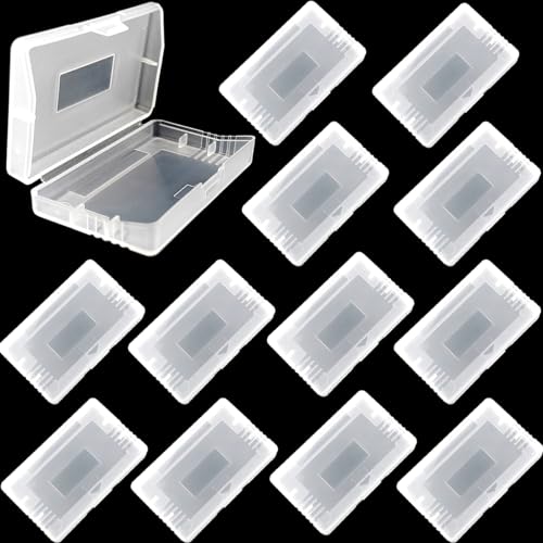 YuXinCat 12 Stück Transparente Gameboy Advance Hülle – Anti-Staub Patronenhülle für GBA und GBA SP Spiele – Schützende Game Case Box für Game Boy Advance Spiele YuXinCat 12 Stück Transparente Gameboy Advance Hülle – Anti-Staub Patronenhülle für GBA und GBA SP Spiele – Schützende Game Case Box für Game Boy Advance Spiele von YuXinCat