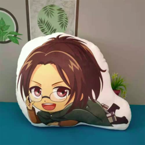 Attack on Titan Hange Zoe 40CM Anime Charaktere Plüschkissen von YuZong