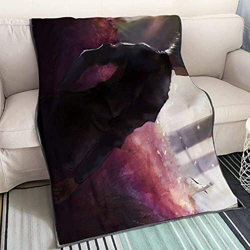 Tokyo Ghoul Anime 3D-Digitaldruck Flanell Ultraweiche Micro-Fleece-Decke Pflegeleicht von YuZong