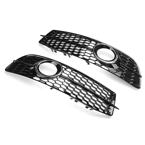 YuZong Nebelscheinwerfer Gitter für Audi A6 C6 S-Line 2008-2011-4F0807681Q01C 4F0807681Q02C,Links Rechts Nebelscheinwerfer Grill Auto-Styling Trim,B-Silver YuZong Nebelscheinwerfer Gitter für Audi A6 C6 S-Line 2008-2011-4F0807681Q01C 4F0807681Q02C,Links Rechts Nebelscheinwerfer Grill Auto-Styling Trim,B-Silver von YuZong