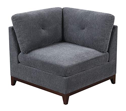 YuanDesign Wohnzimmermöbel-Keil, Eschenstoff, 1 Stück, Kissen, Keil, Sofa, Couch von YuanDesign