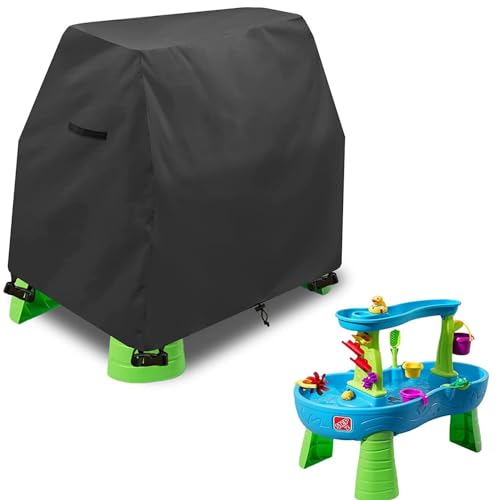 YuanDiann Kinder Wassertisch Abdeckung für Step Two Wasserspieltisch - Windabweisend, Perfekter Sitz, Robust - Schützen Sie Ihren Sand- und Wasserspieltisch! Schwarz 105 * 65 * 84cm YuanDiann Kinder Wassertisch Abdeckung für Step Two Wasserspieltisch - Windabweisend, Perfekter Sitz, Robust - Schützen Sie Ihren Sand- und Wasserspieltisch! Schwarz 105 * 65 * 84cm von YuanDiann