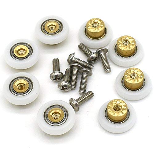 8 pcs 19 mm Kupfer Dusche Tür Rollen Läufer von YUANQIAN