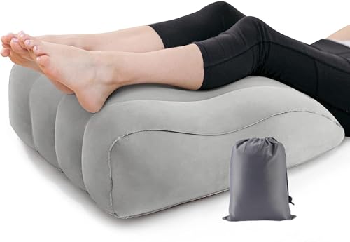 Yuandream Aufblasbare Keilkissen, Venenkissen Beinhochlagerungskissen, Beinauflage zum Beine hochlegen - Keilkissen Stützkissen für Beine Komfort Verbesserung und Verbesserung der Schlaf von Yuandream