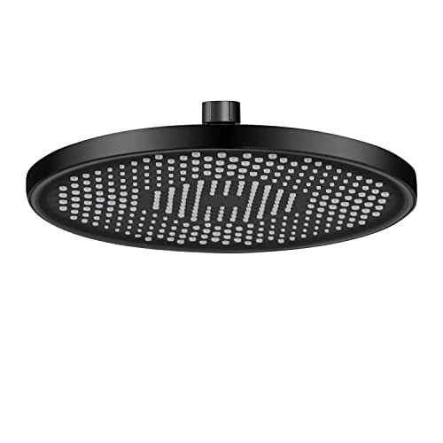 Regenduschkopf Duschkopf Regendusche Watersaving YUANNY 10 Zoll Wasserspar Universal-Kopfbrause mit Anti-Kalk-Düsen Brausekopf, Runder Duschkopf ? 26 cm,Stable ABS Schwarz Regenduschkopf Duschkopf Regendusche Watersaving YUANNY 10 Zoll Wasserspar Universal-Kopfbrause mit Anti-Kalk-Düsen Brausekopf, Runder Duschkopf ? 26 cm,Stable ABS Schwarz von Yuanny