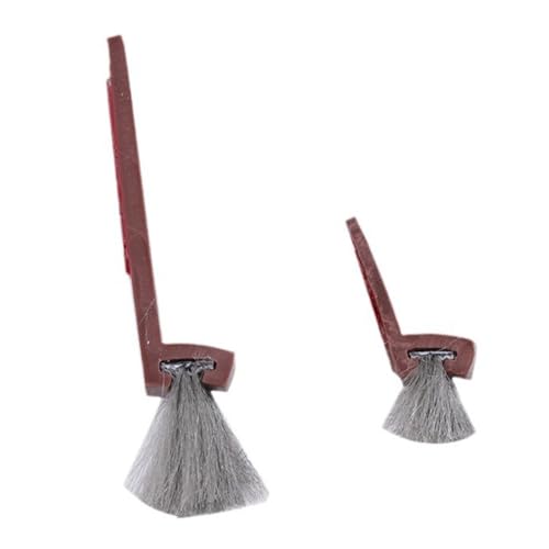 2 x 100 cm TPE-Türbodendichtungsstreifen mit Bürste für Schalldämmung und staubdicht, selbstwetterfest, für Garage, Schlafzimmer, Badezimmer (weiß) von Yuanpgky