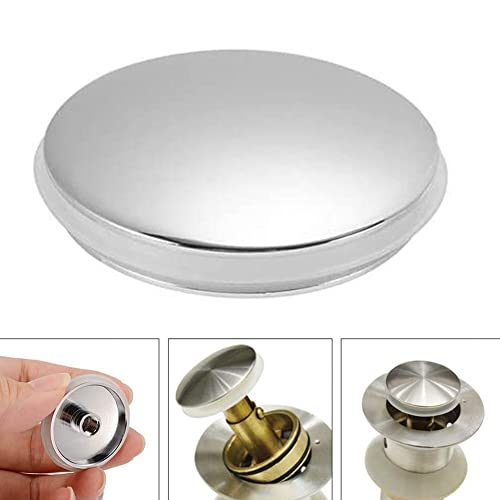 38 mm Ersatz-Ablaufstopfen für Waschbecken oder Waschbecken, Messing, Pop-Up-Klack-Stopper mit Chrom-Finish, kompatibel mit den meisten Waschbecken, Waschbecken und Badewannen 38 mm Ersatz-Ablaufstopfen für Waschbecken oder Waschbecken, Messing, Pop-Up-Klack-Stopper mit Chrom-Finish, kompatibel mit den meisten Waschbecken, Waschbecken und Badewannen von Yuanpgky